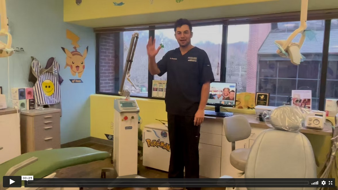 Our state-of-the-art DEKA CO2 laser for treating lip and tongue ties